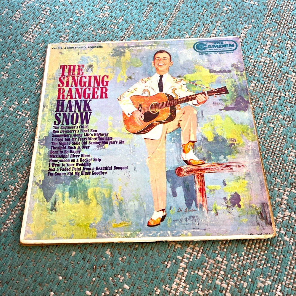 The Singing Ranger Vinyl Record